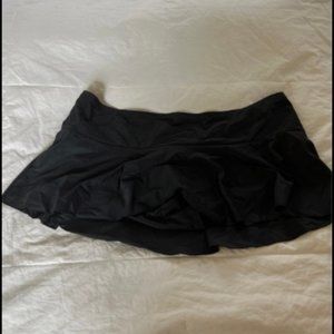 Black Swim Skirt